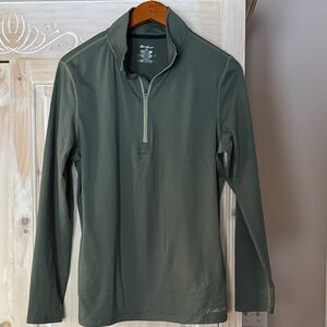 Eddie Bauer Olive Long Sleeve Pullover